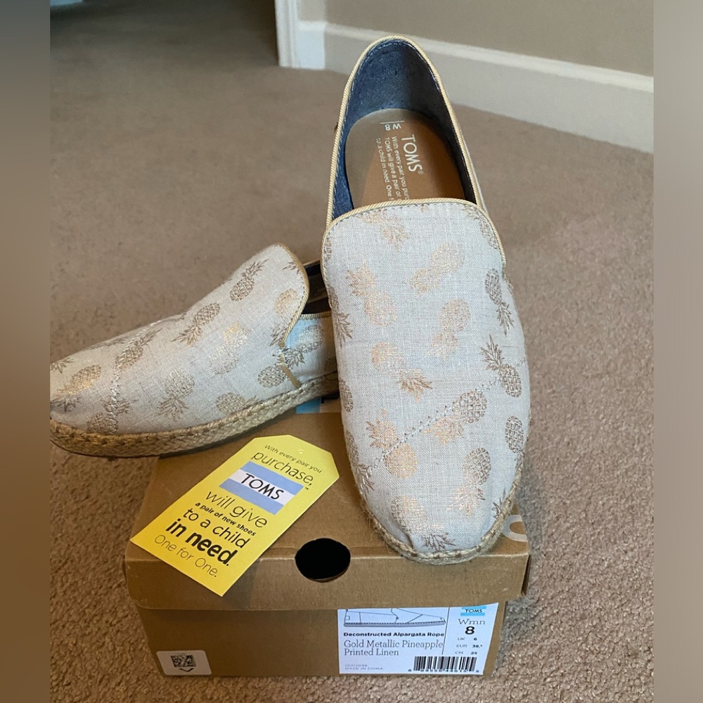 TOMS deconstructed alpargata rope shoes